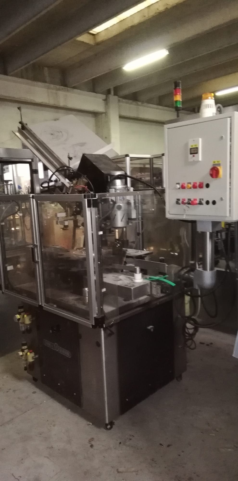 Robino & Galandrino Vulcan 3000 G single-head linear capsule dispenser-smoother