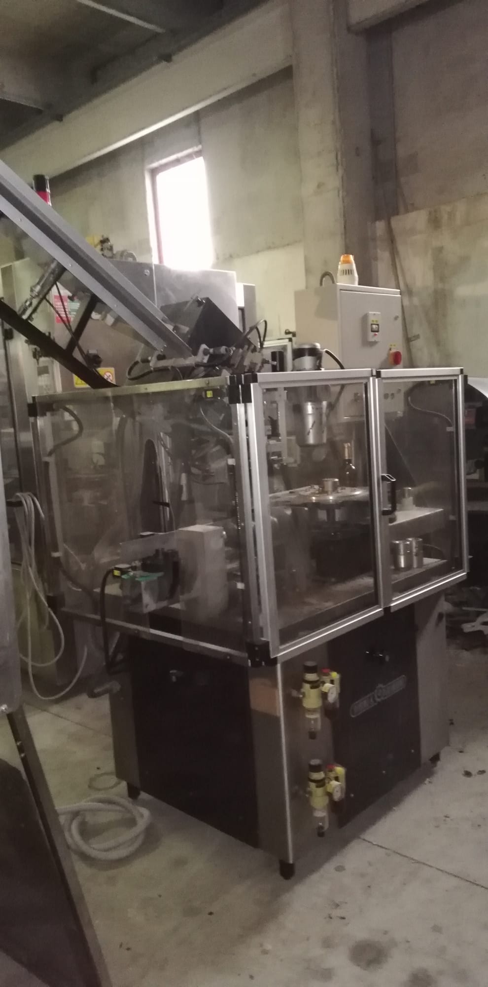 Robino & Galandrino Vulcan 3000 G single-head linear capsule dispenser-smoother