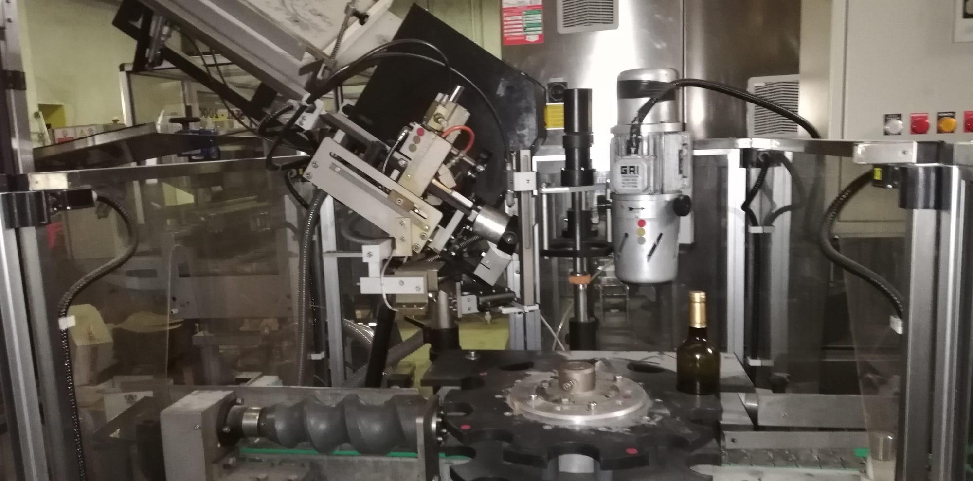 Robino & Galandrino Vulcan 3000 G single-head linear capsule dispenser-smoother