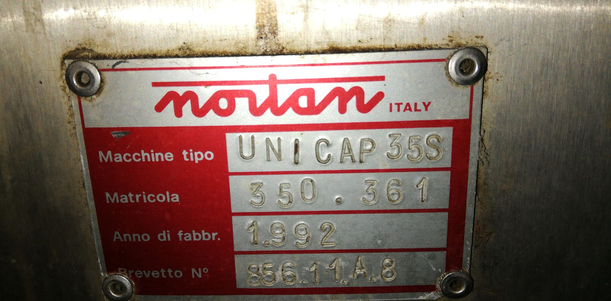 Nortan Unicap 35 S capsule dispenser
