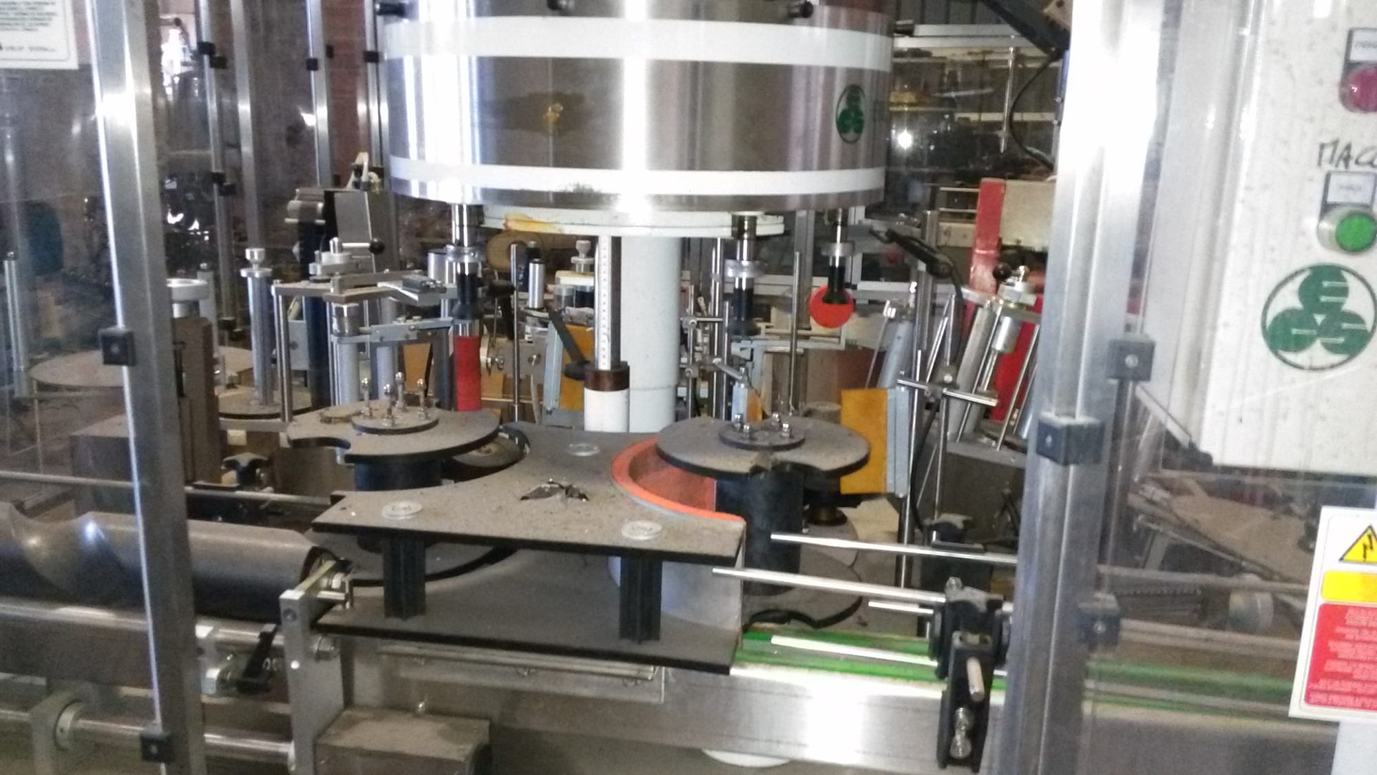 Eticap System 5-head rotary labeller