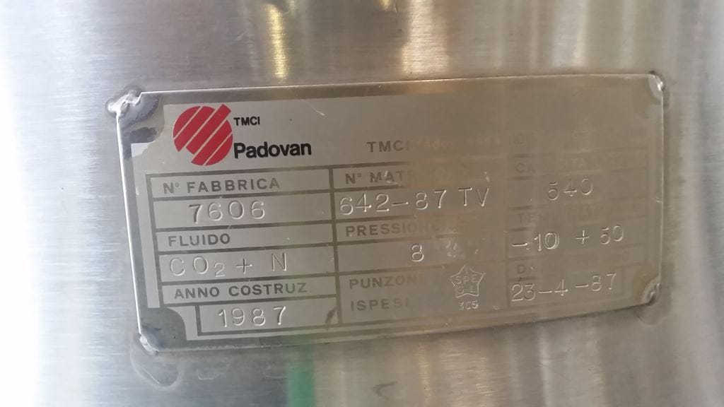 Padovan 5 m² isobaric diatomaceous earth filter