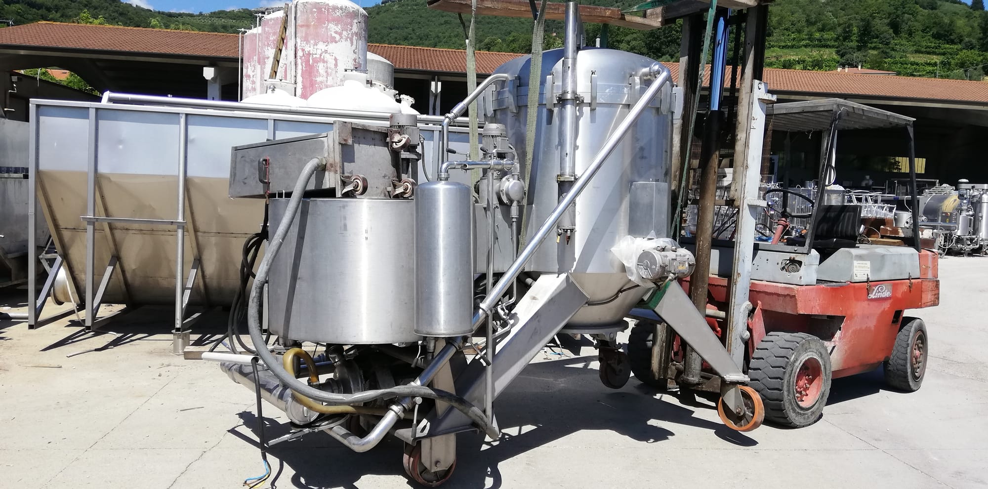 Velo diatomaceous earth filter, approx. 30 m²
