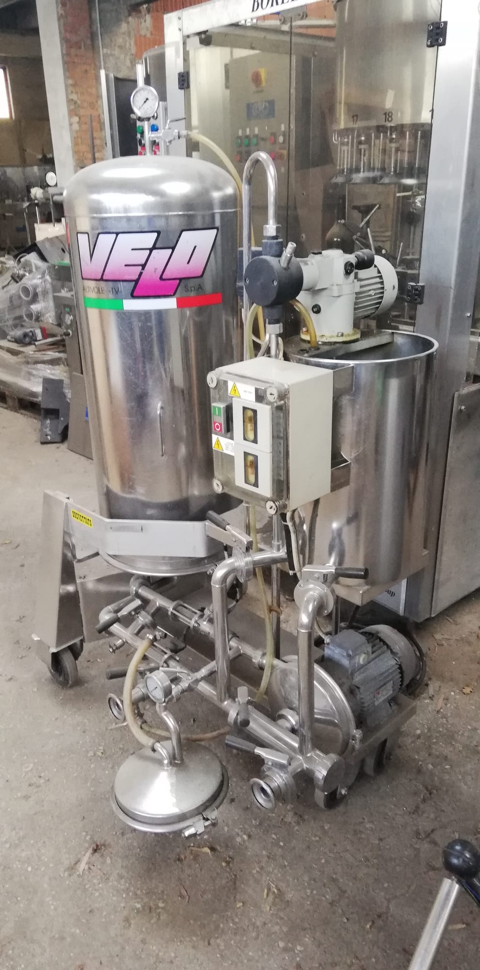 Velo diatomaceous earth filter, 5 m² filter area
