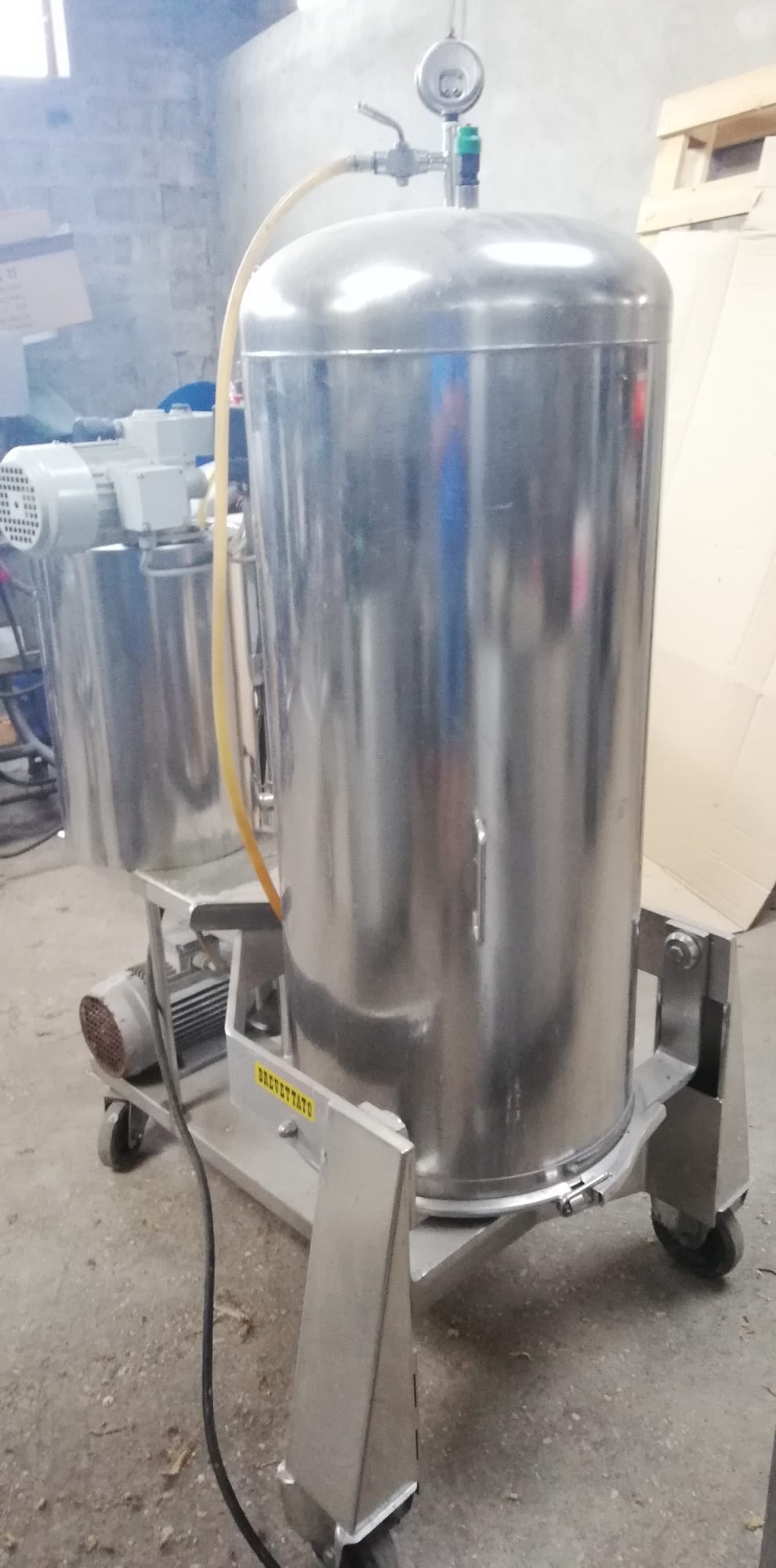 Velo diatomaceous earth filter, 5 m² filter area