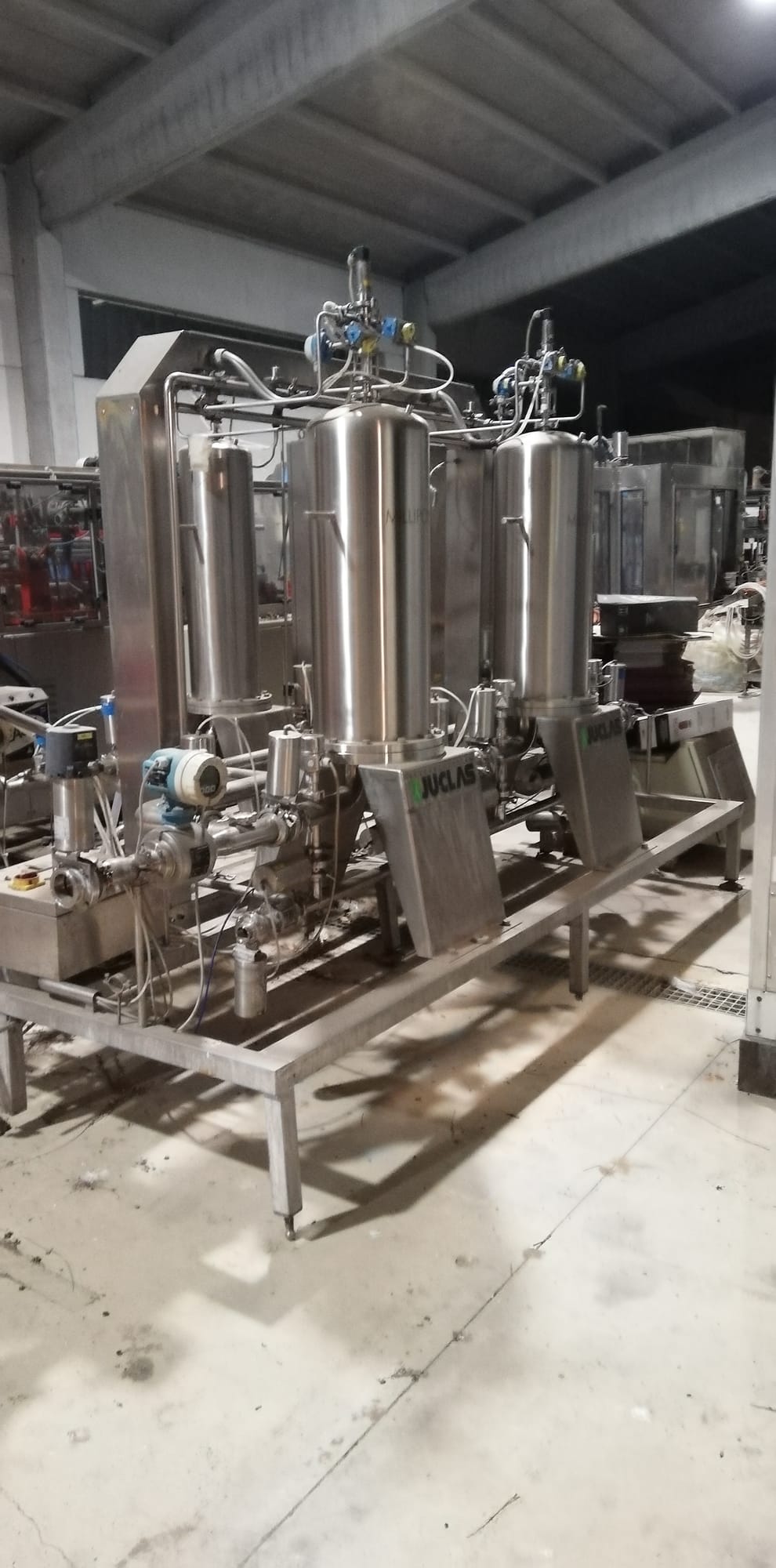 Juclas automatic microfiltration system