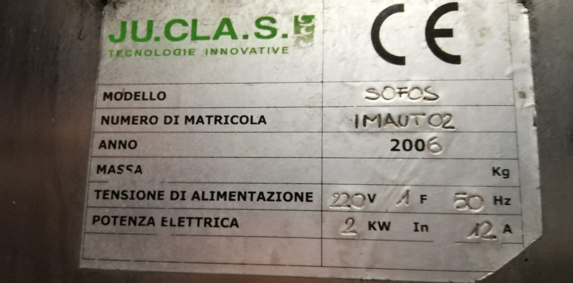 Juclas automatic microfiltration system