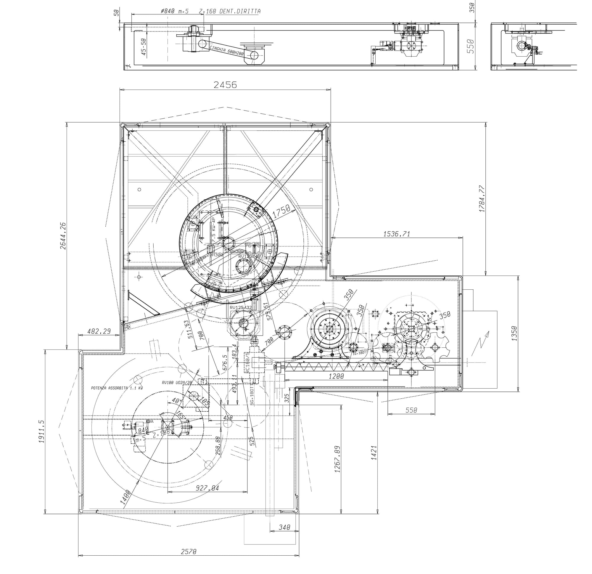 Bertolaso Unibloc 32/40/8/6 monobloc for still wines