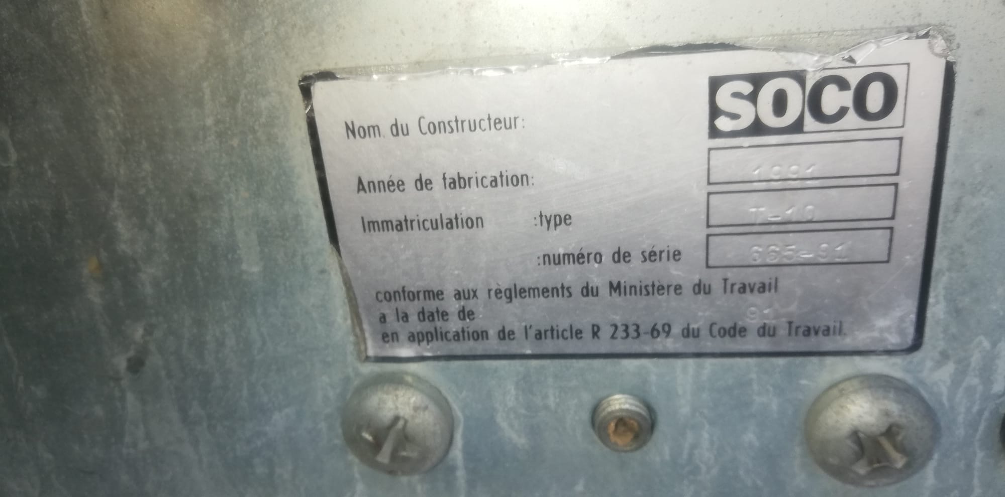 Soco case taper